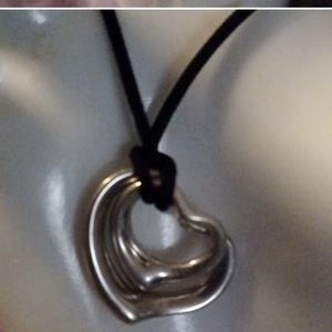 TIFFANY&CO DOUBLE HEART NECKLACE